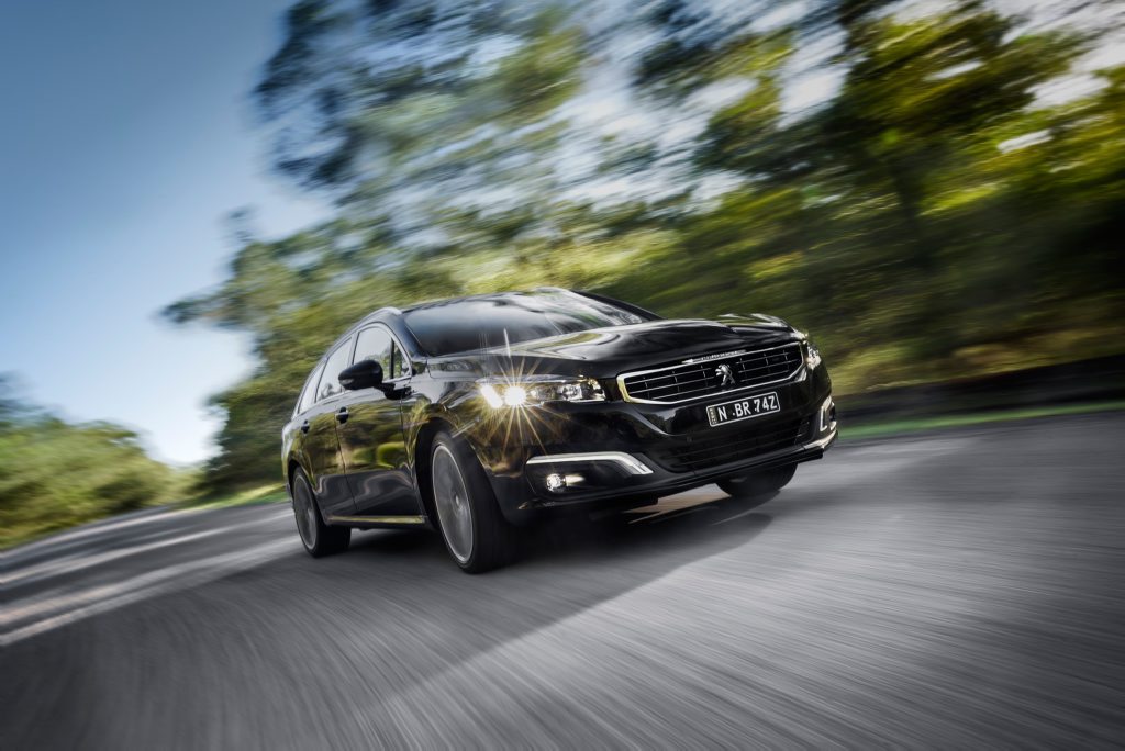 The Peugeot 508 Touring. The Peugeot 508 Touring.